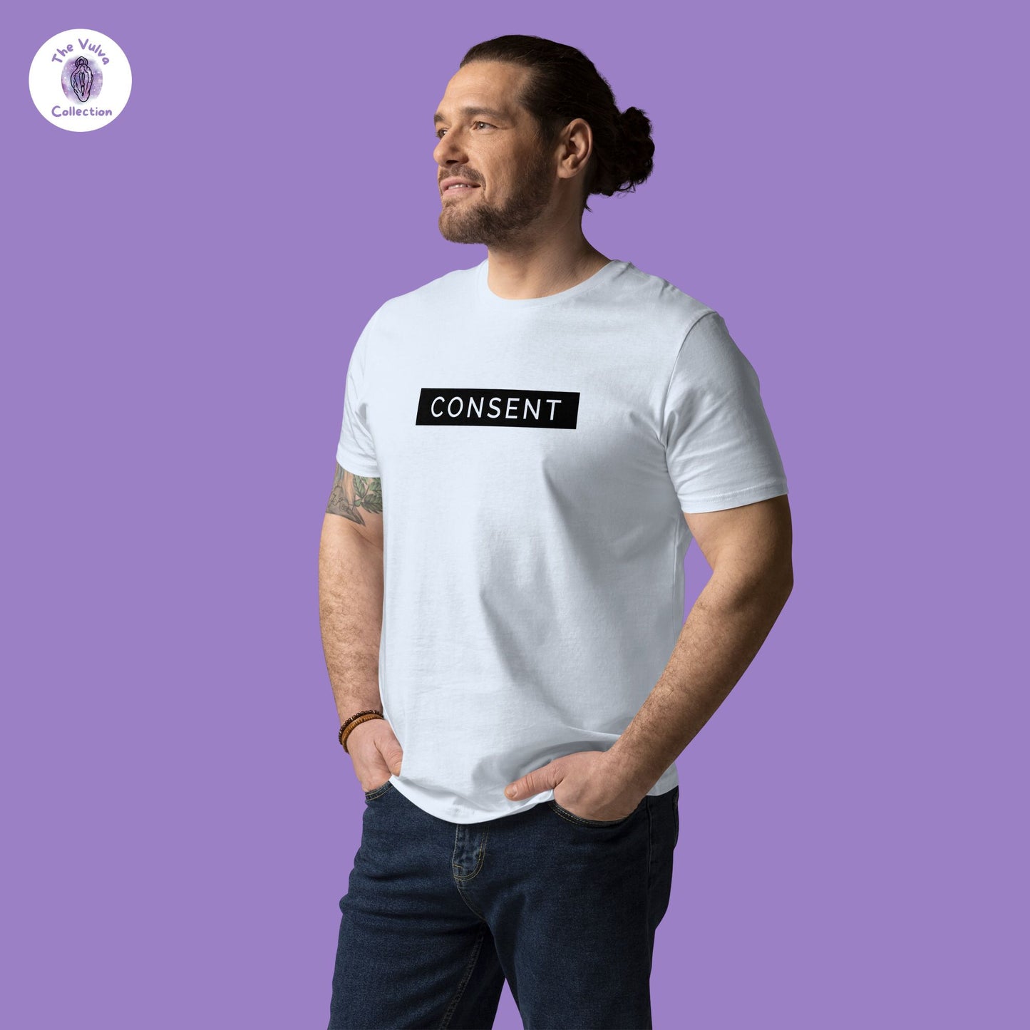 Consent is Simple Unisex Fit Organic T-Shirt
