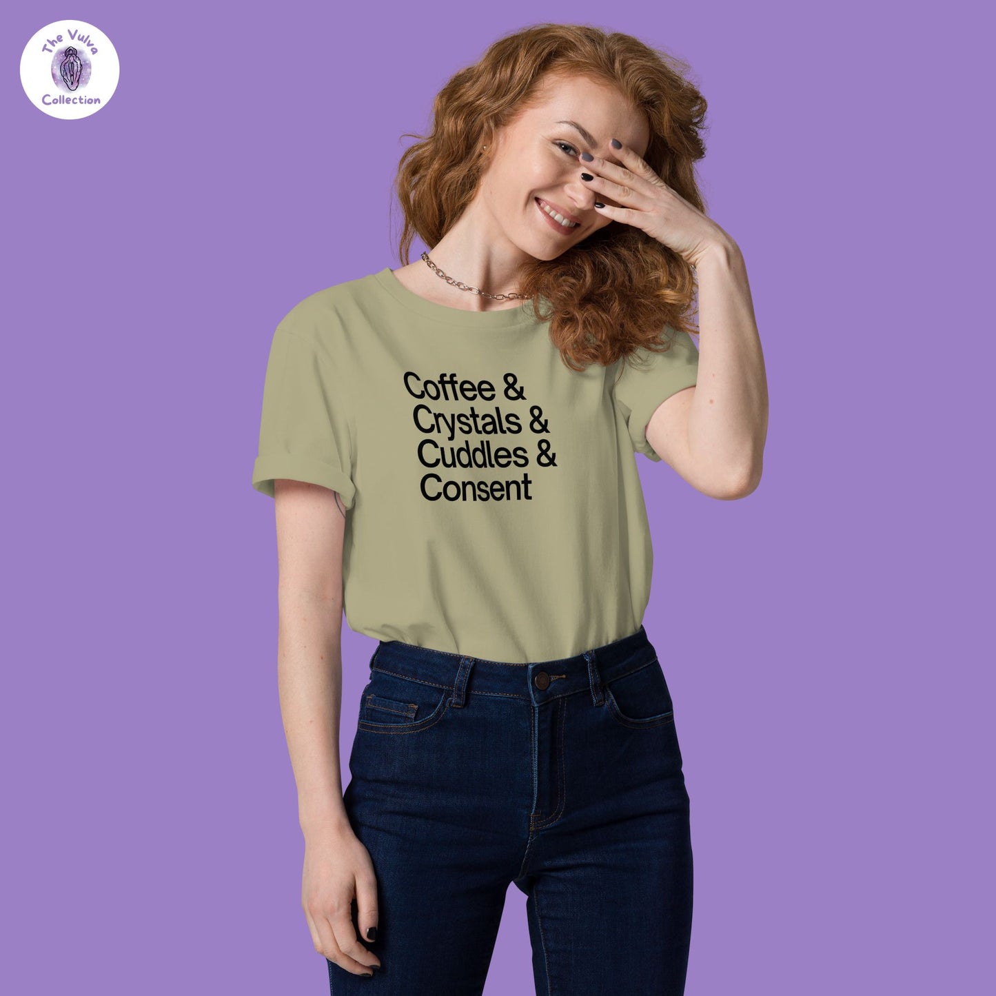 And Consent Unisex Fit Organic T-Shirt