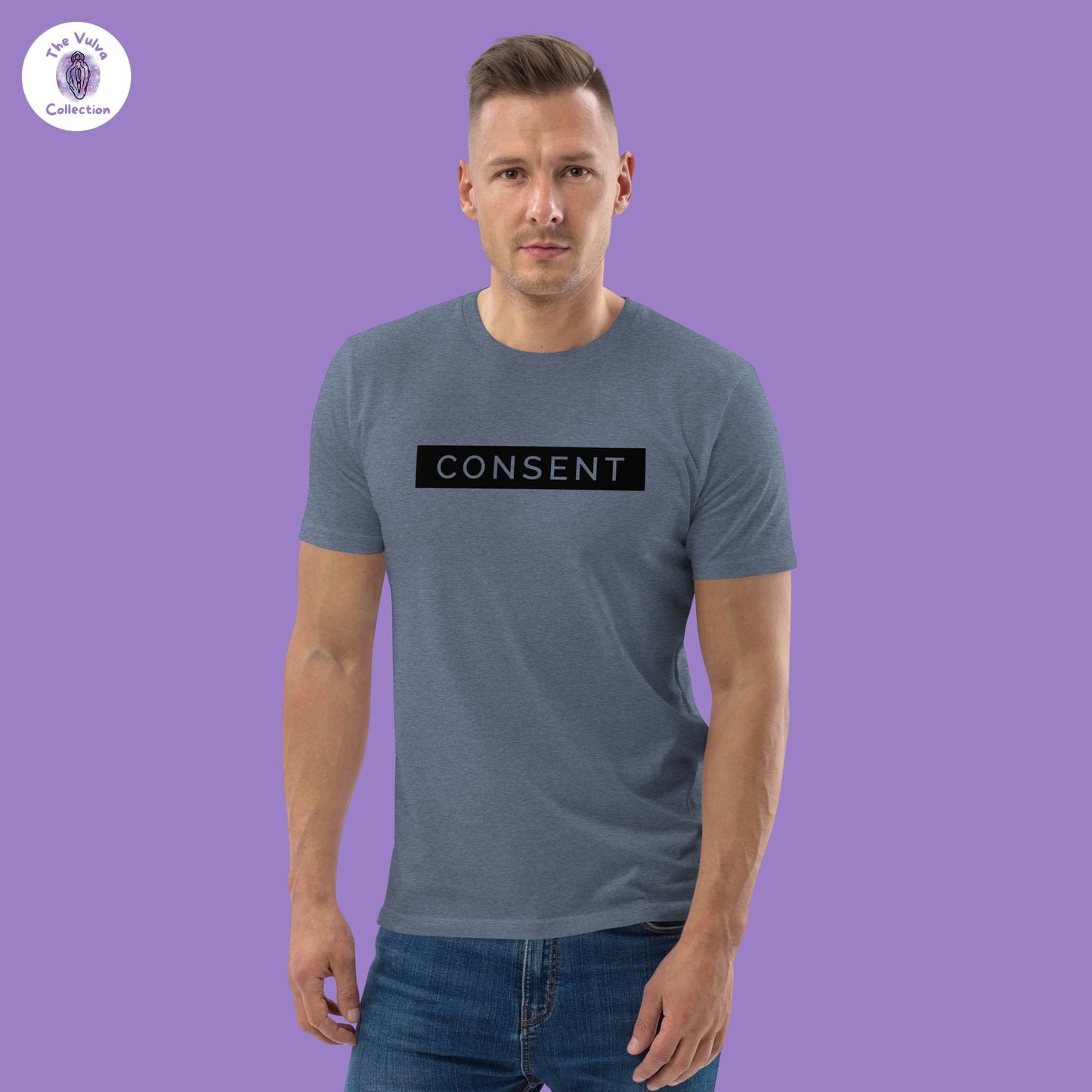 Consent is Simple Unisex Fit Organic T-Shirt