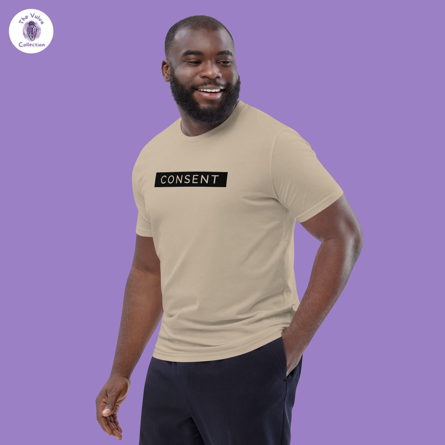 Consent is Simple Unisex Fit Organic T-Shirt