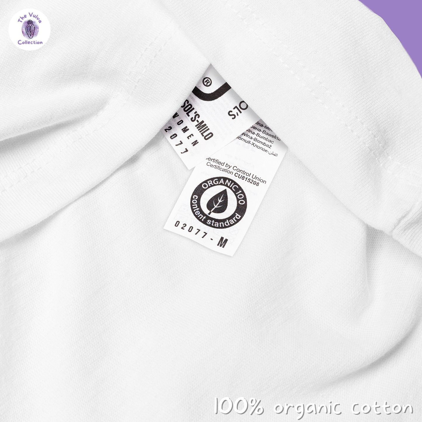 Consent Culture Rainbow Slim Fit Organic Round Collar T-Shirt