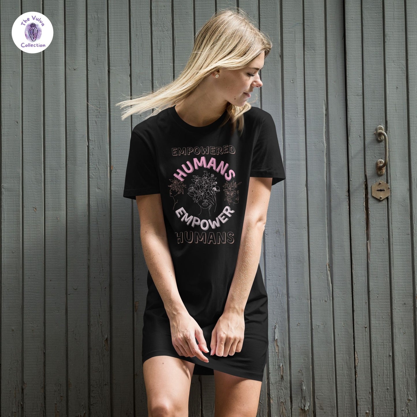 Empowered Humans Organic T-Shirt Dress