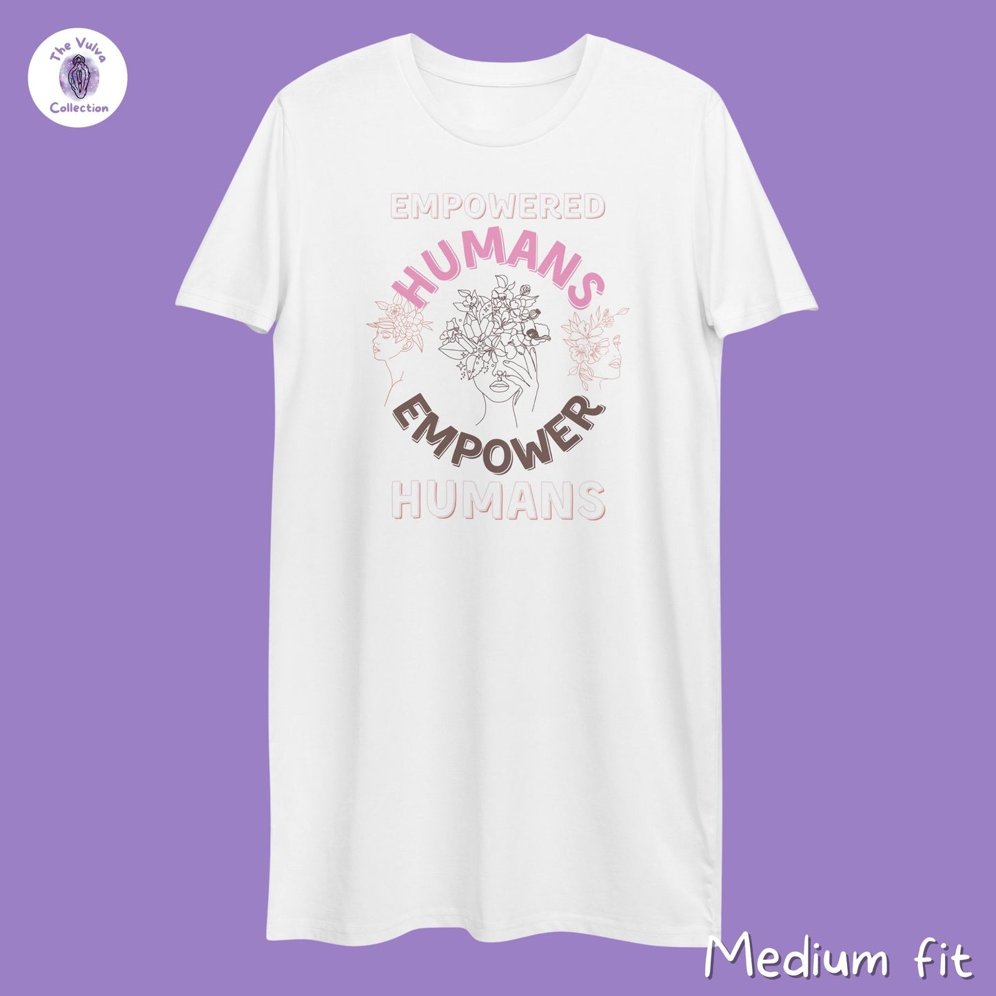 Empowered Humans Organic T-Shirt Dress