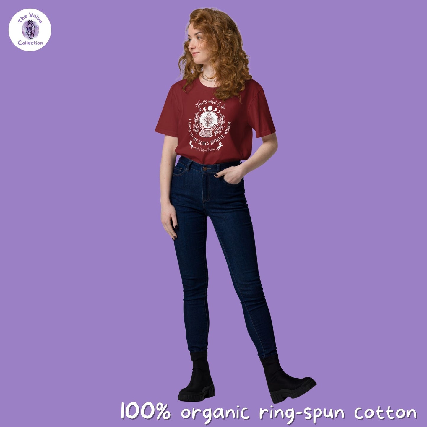 Infinite Wisdom Unisex Fit Organic T-Shirt