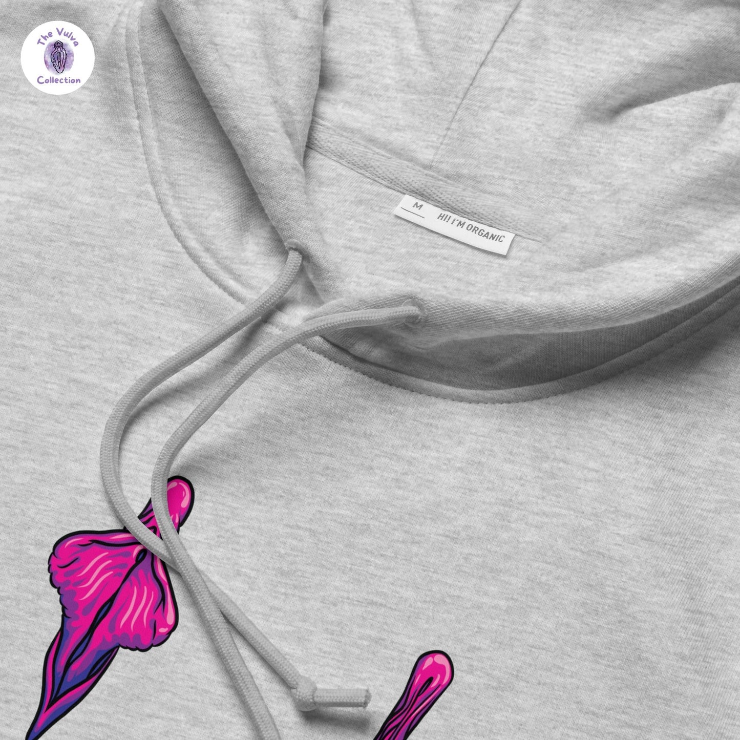 Vulva "My Friends And I" Fitted Eco Hoodie