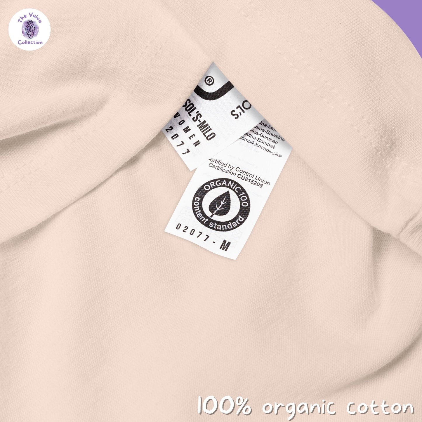 Talk to Animals Slim Fit Organic Round Collar T-Shirt
