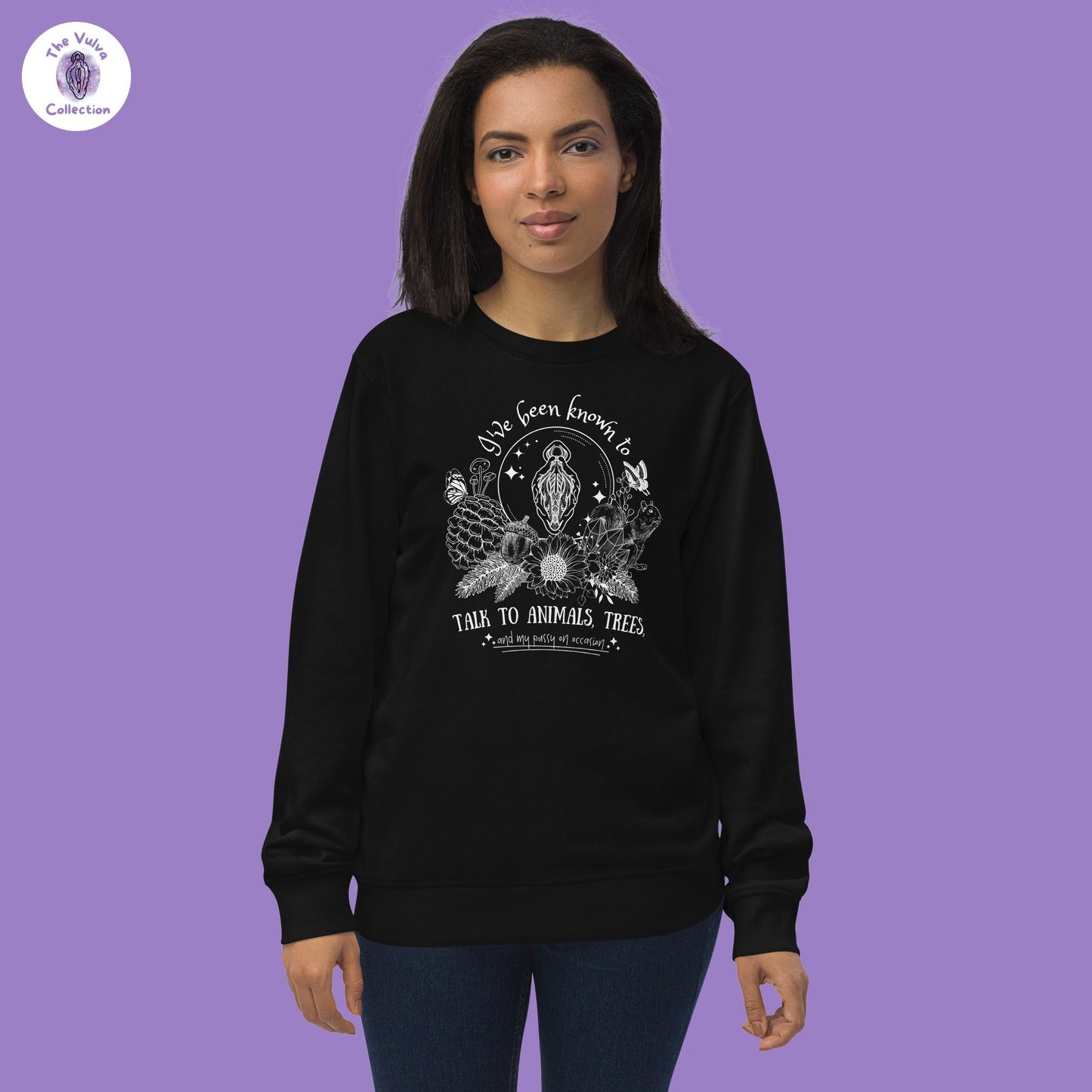 Talk to Animals Unisex Fit Eco Sweatshirt