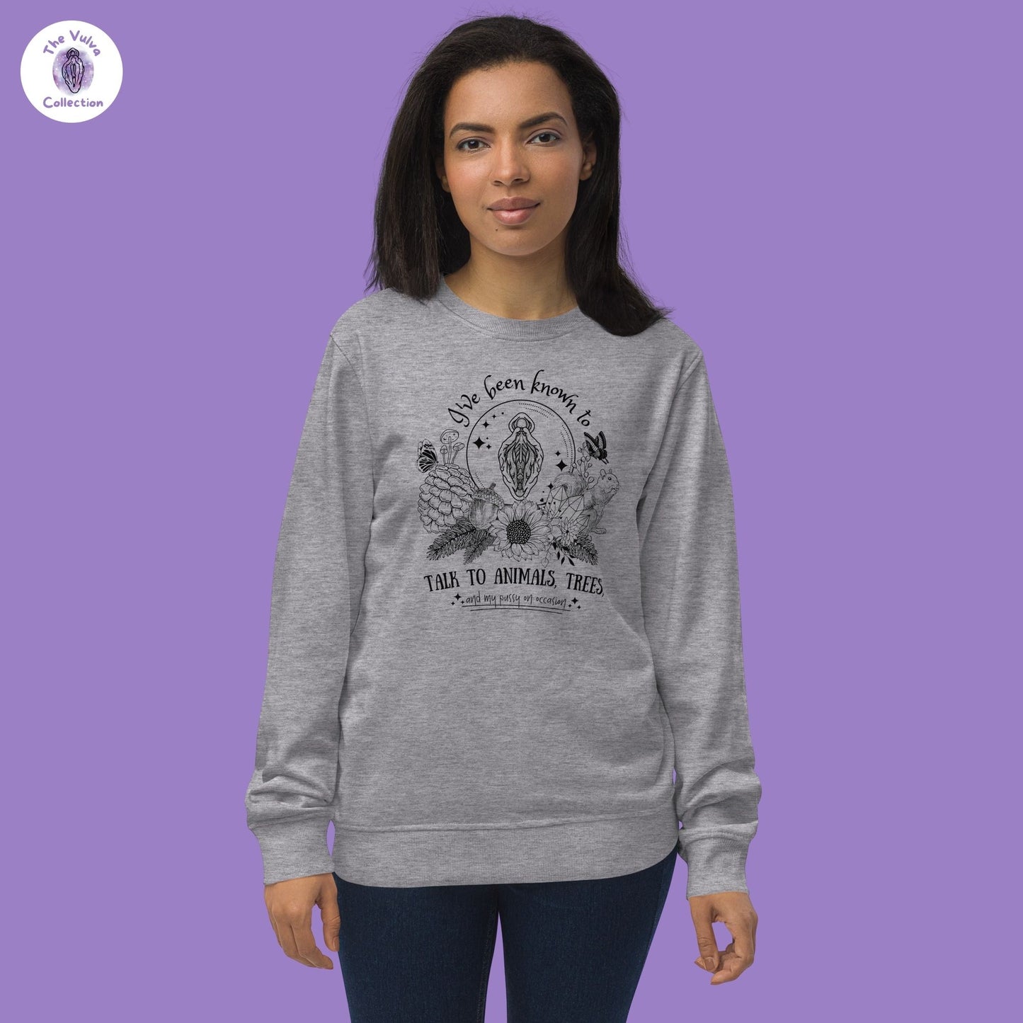Talk to Animals Unisex Fit Eco Sweatshirt