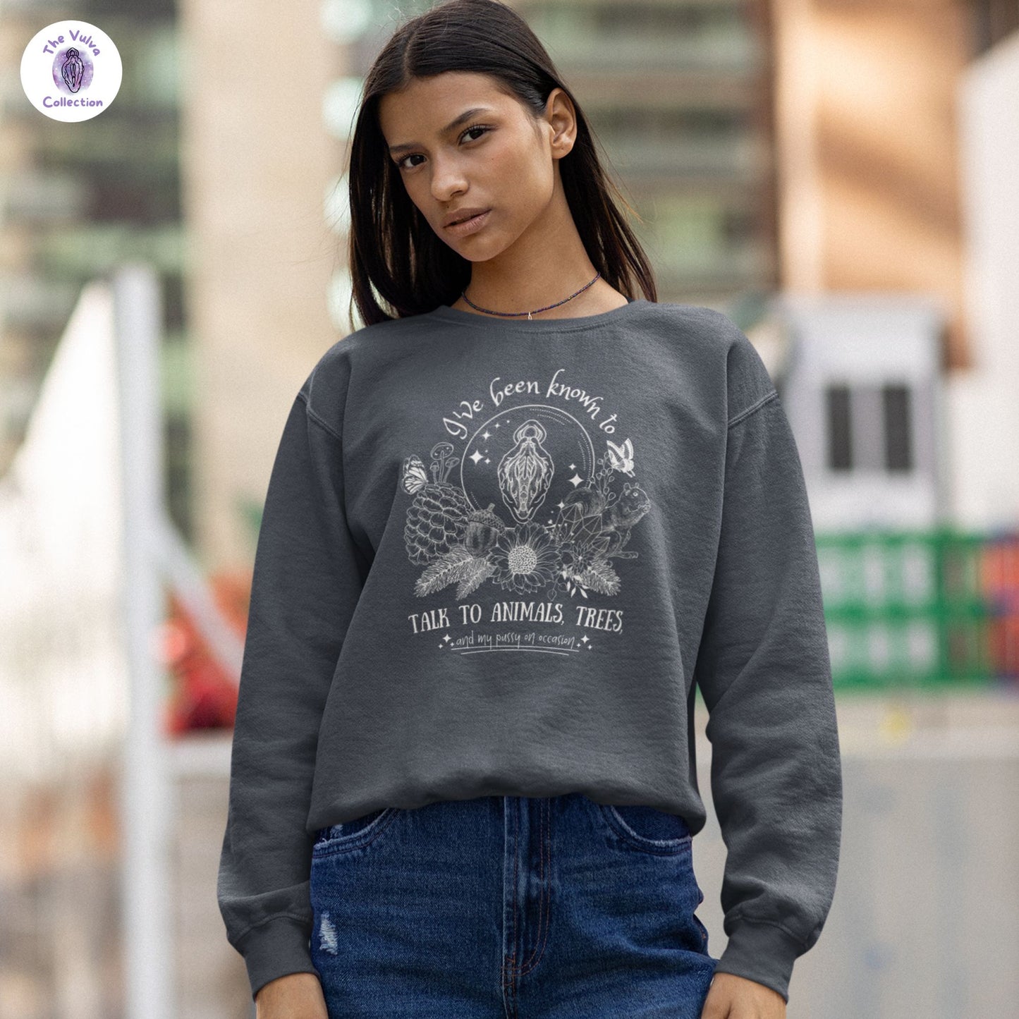 Talk to Animals Unisex Fit Eco Sweatshirt