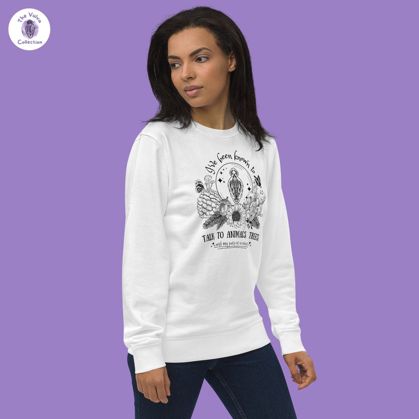 Talk to Animals Unisex Fit Eco Sweatshirt