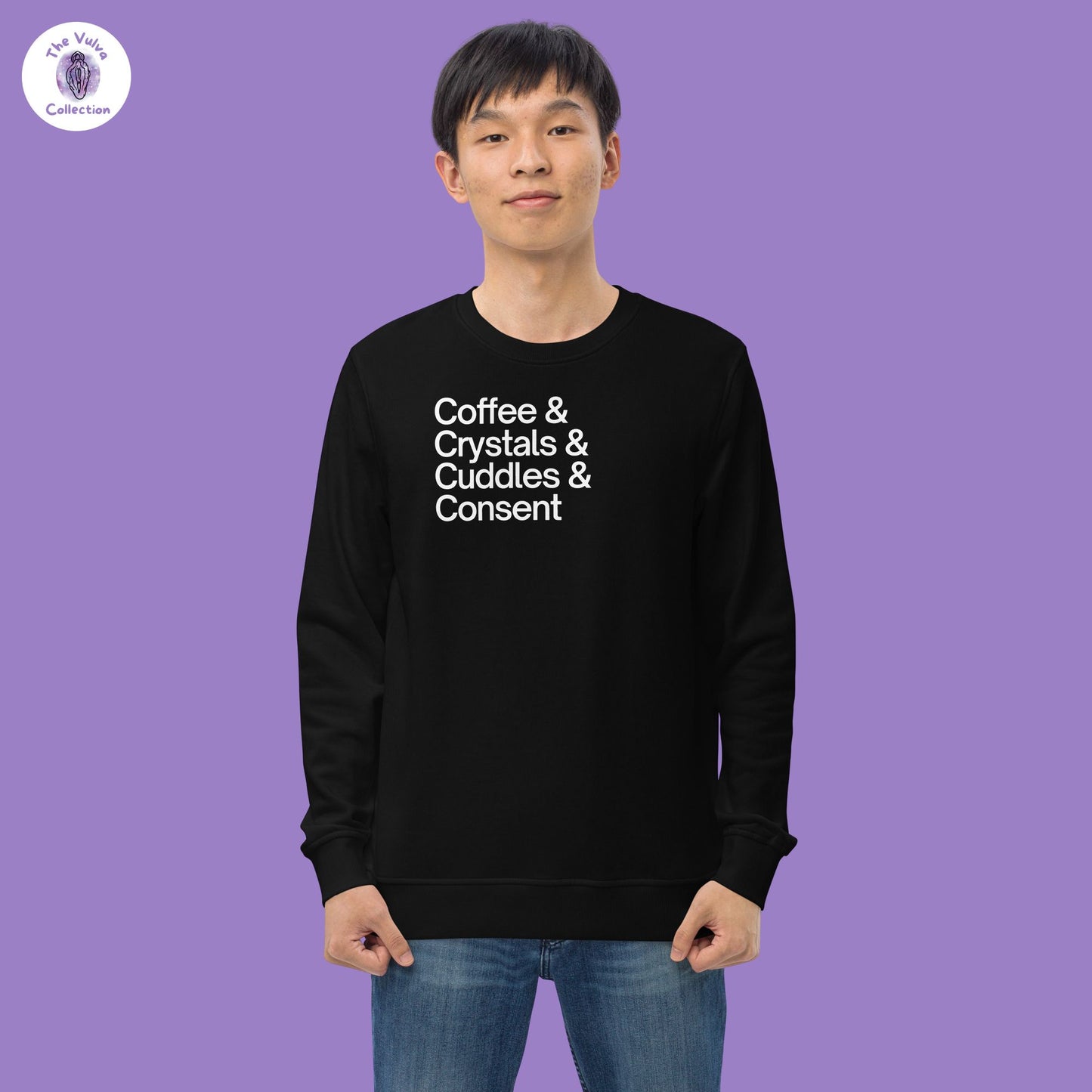 And Consent Unisex Fit Eco Sweatshirt