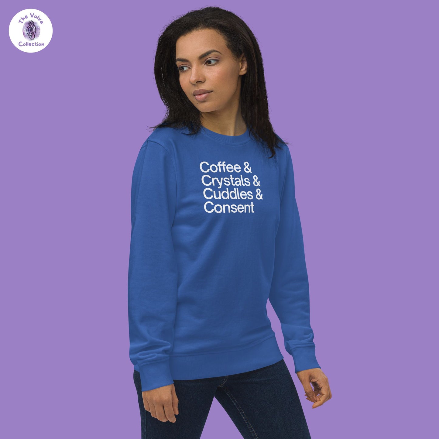 And Consent Unisex Fit Eco Sweatshirt