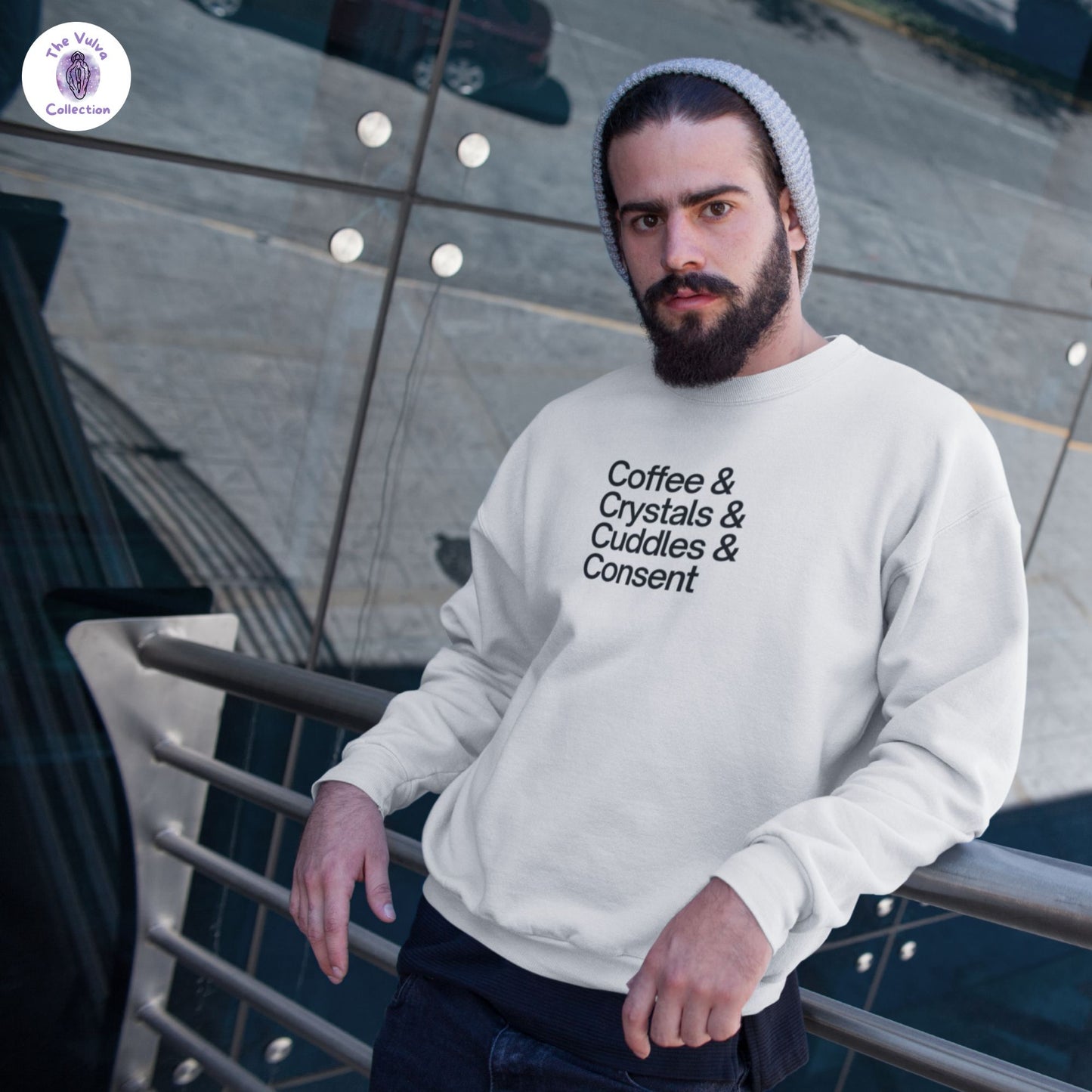 And Consent Unisex Fit Eco Sweatshirt