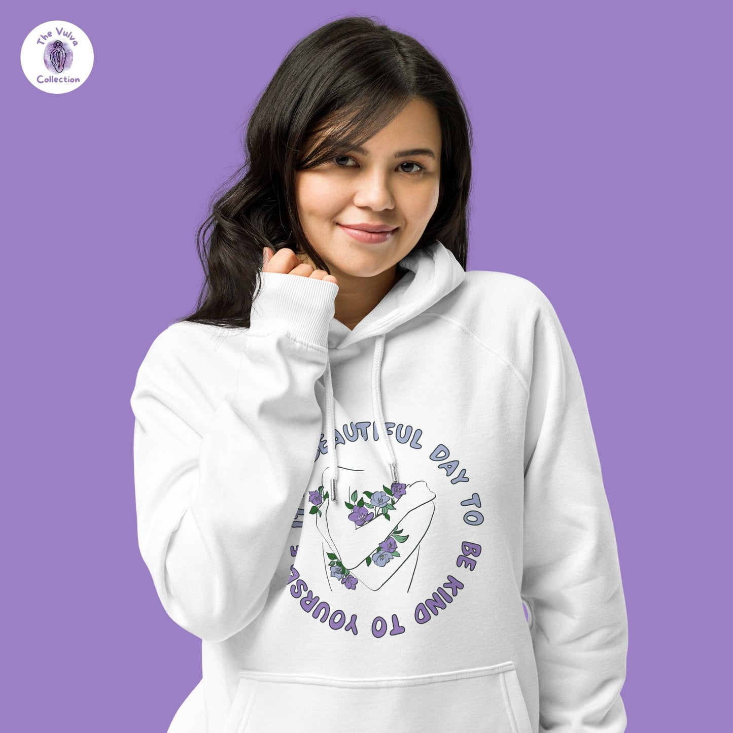 Be Kind To Yourself Unisex Eco Hoodie
