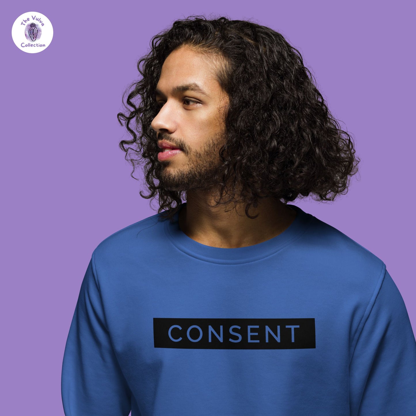 Consent is Simple Unisex Organic Sweatshirt