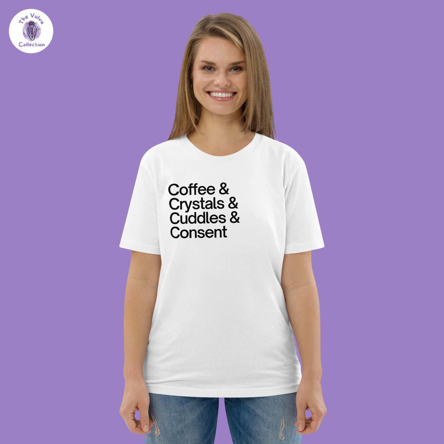 And Consent Unisex Fit Organic T-Shirt