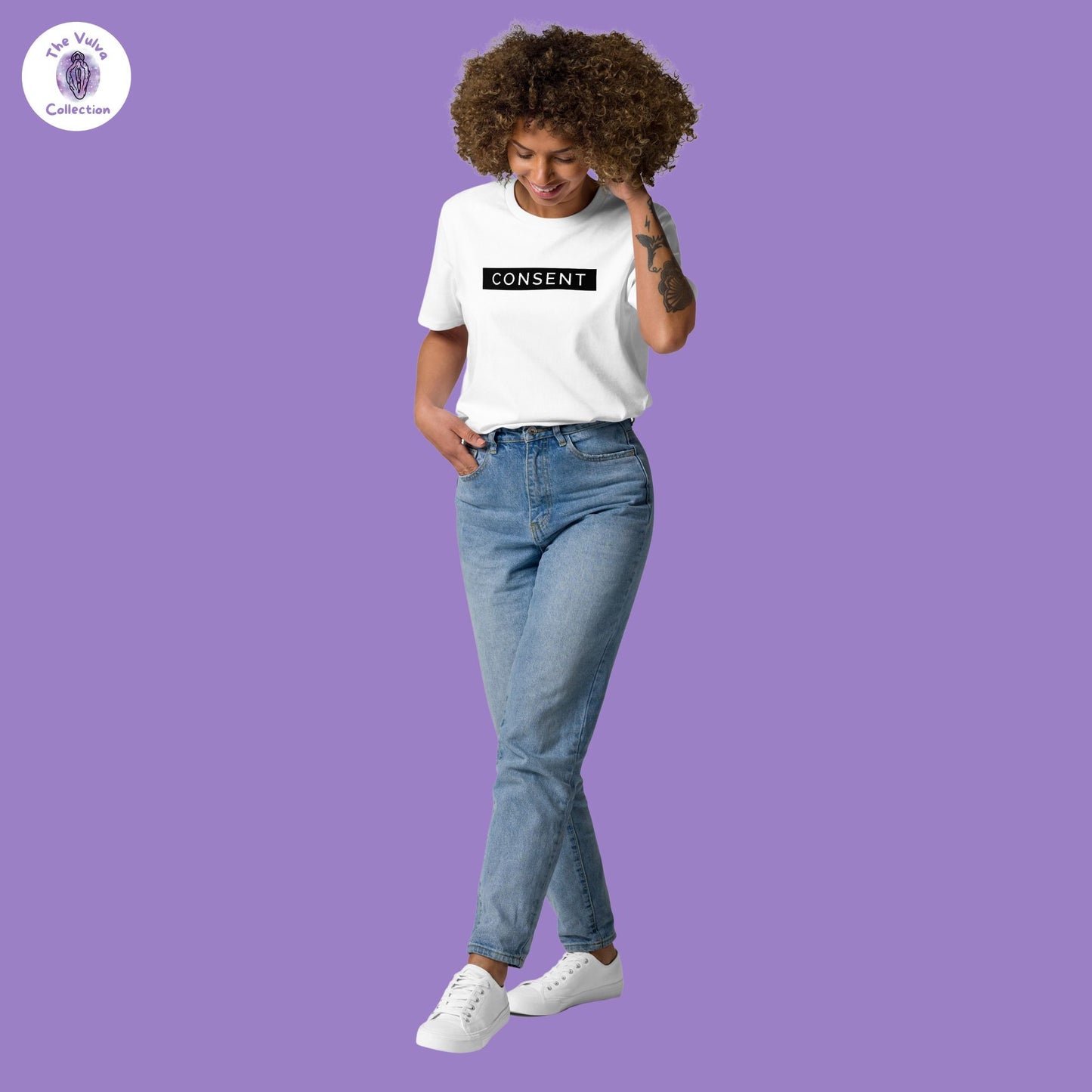 Consent is Simple Unisex Fit Organic T-Shirt