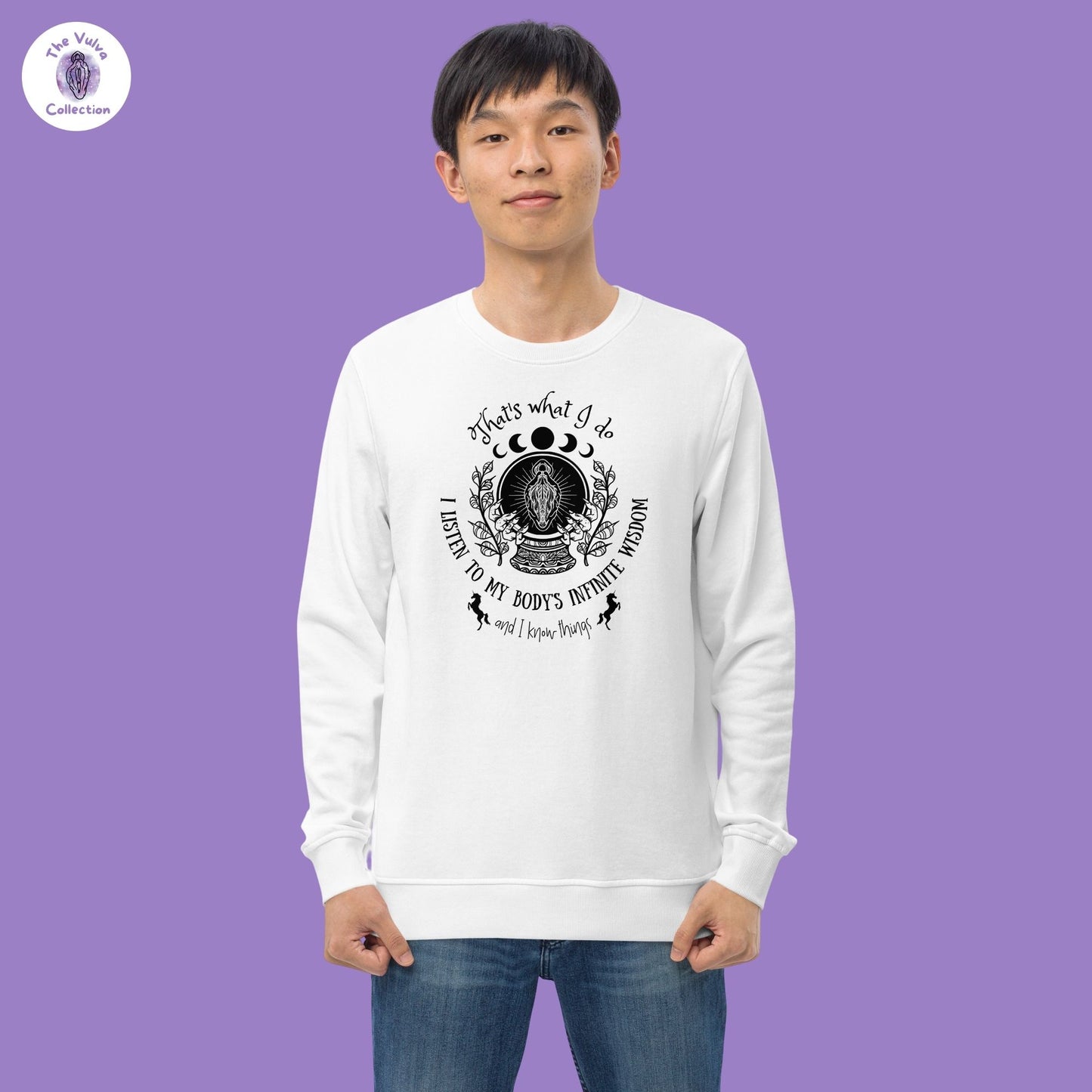 Infinite Wisdom Unisex Fit Eco Sweatshirt