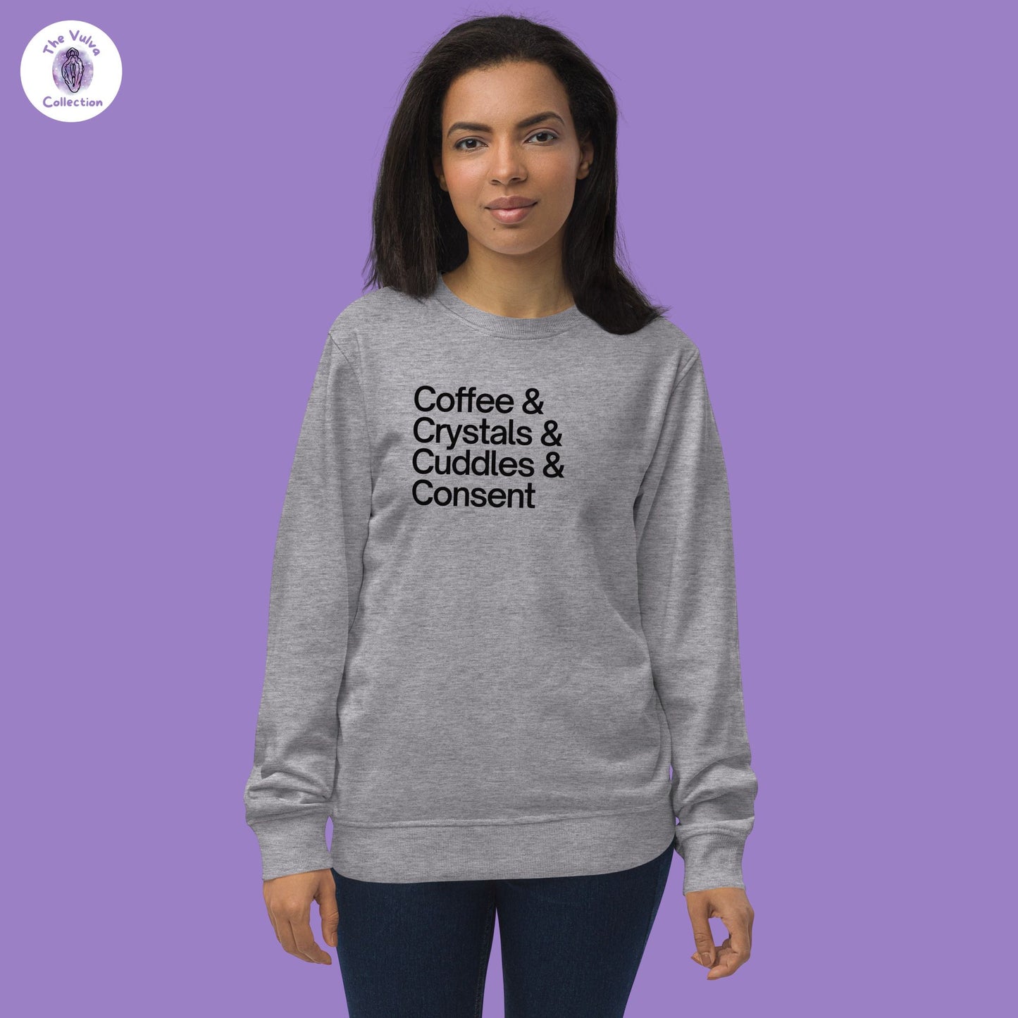And Consent Unisex Fit Eco Sweatshirt